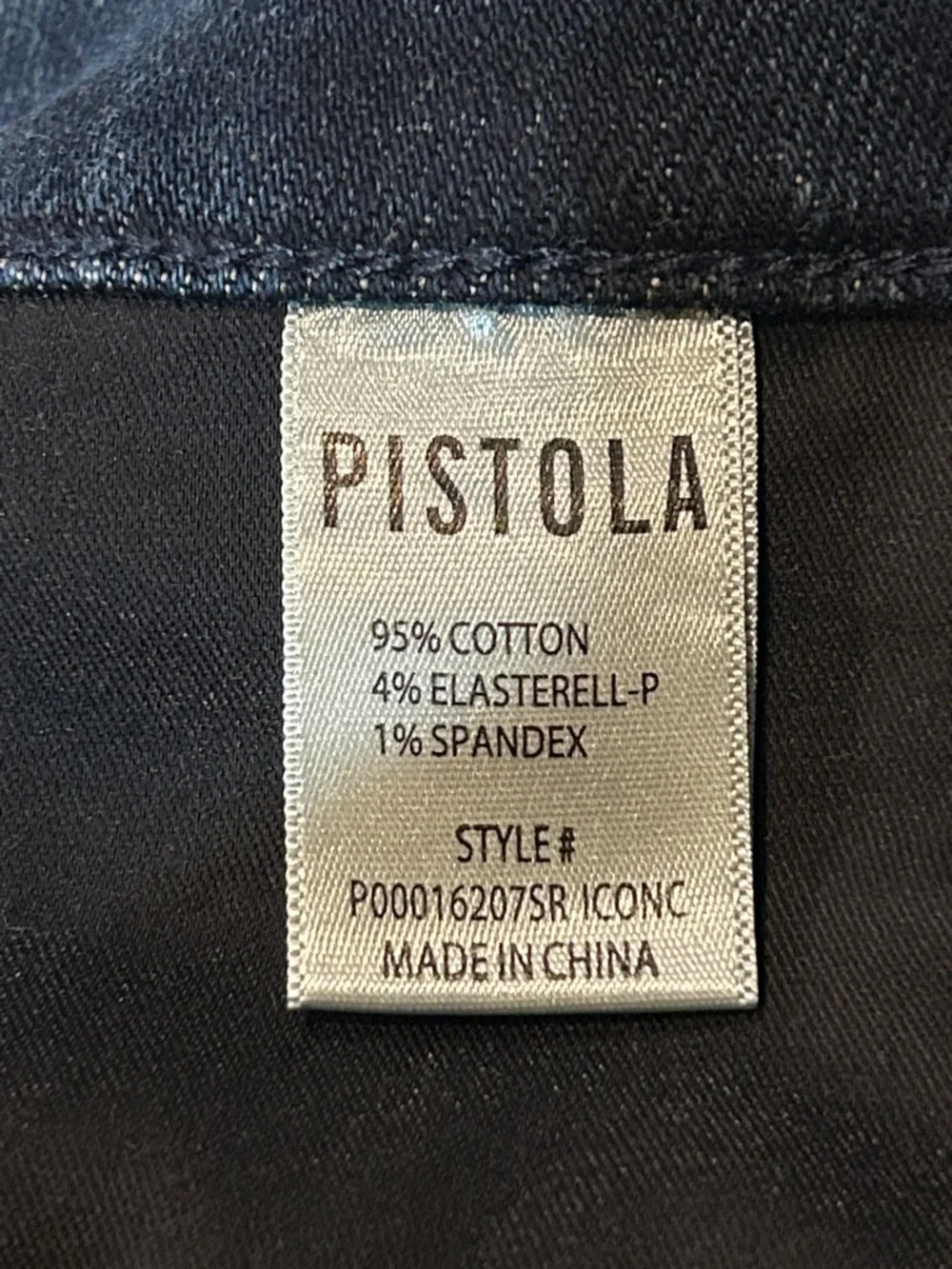 Pistola Madi High Rise Modern Slim Jean size 28 Iconic